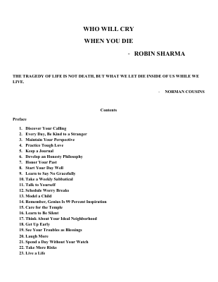 Who Will Cry When You Die (1).pdf